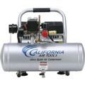 Stationary Air Compressors | California Air Tools 2010AH 2 Gallon 1 HP Ultra Quiet and Oil-Free Aluminum Tank Air Compressor Hose Kit image number 1