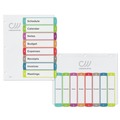 Office Jansan | Avery 11841 1 - 8 Tab 11 in. x 8.5 in. Customizable TOC Ready Index Divider Set - Multicolor (1 Set) image number 4