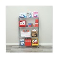 Tool Storage Accessories | Alera ALESW843614SR 36 in. x 14 in. x 54 in. 4-Shelf Residential Wire Shelving - Silver image number 6