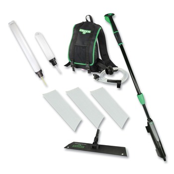 Unger Excella 20 in. Head Floor Finishing Kit - Black/Green