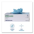 Disposable Gloves | Boardwalk 382XXLCTA 9.5 in. 5 mil Disposable Examination Nitrile Gloves - XX-Large/Blue (1000/Carton) image number 7