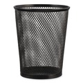 Office Jansan | Universal UNV20013 4.38 in. x 5.38 in. Steel Mesh Pencil Cup - Jumbo, Black image number 0