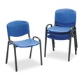 Office & Office Supplies | Safco 4185BU Supports up to 250 lbs. Stacking Chairs - Blue Seat/Back, Black Base (4 Chairs/Carton) image number 0