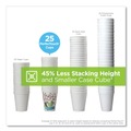 Cutlery | Dixie 5338DX PerfecTouch 8 oz. Paper Hot Cups - Coffee Haze Design (25/Sleeve, 20 Sleeves/Carton) image number 6