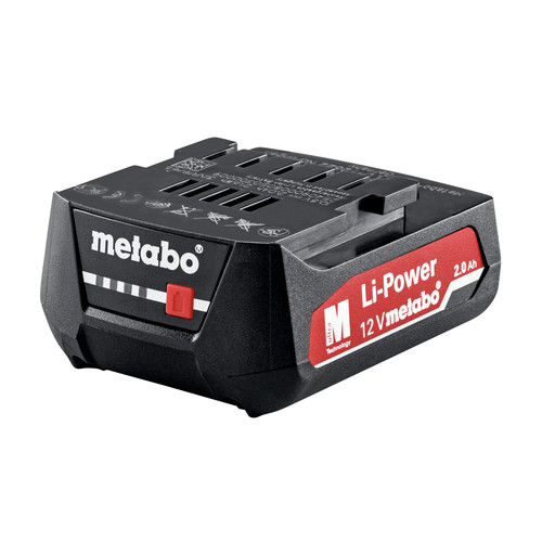 Batteries | Metabo 625406000 12V 2 Ah Li-Power Battery image number 0