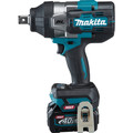 Impact Wrenches | Makita GWT01D 40V max XGT Brushless Lithium-Ion 3/4 in. Cordless 4-Speed High-Torque Impact Wrench with Friction Ring Anvil Kit (2.5 Ah) image number 2