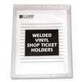 Office Jansan | C-Line 80912 9 in. x 11 in. Top Load Vinyl Shop Ticket Holders with 50-Sheet Capacity - Clear (50/Box) image number 2