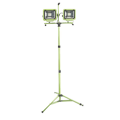 PowerSmith PWL2160TS 60 Watt 6,000 Lumen Dual-Head LED Work Light with Tripod PowerSmith PWL2160TS 60 Watt 6,000 Lumen Dual-Head LED Work Light with Tripod