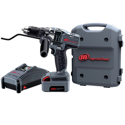 Drill Drivers | Ingersoll Rand D5140-K1 20V Lithium-Ion 1/2 in. Cordless Drill Driver Kit with (1) 3 Ah Battery image number 0