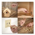 Office Jansan | Great Neck 19006 6.5 in. Long Nesting Handle 5-in-1 Carpenter's Hammer with 4 Screwdrivers - Gold image number 10