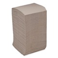 Paper Towels and Napkins | Boardwalk BWK8300K 9.5 in. x 9.5 in. 1-Ply Beverage Napkins - Kraft (500/Pack, 8 Packs/Carton) image number 2