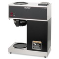 Just Launched | BUNN 33200.0000 2-Burner 12-Cup Pourover Coffee Brewer - Stainless Steel, Black image number 0