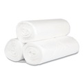 Trash Bags | Inteplast Group S386017N 60-Gallon 17 Microns 38 in. x 60 in. High-Density Interleaved Commercial Can Liners - Clear (200-Piece/Carton) image number 0