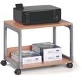 Utility Carts | Durable 3710124 System 48 23.6 in. x 18.7 in. x 17 in. 2 Shelves Metal Multi-Function Trolley - Beech image number 1