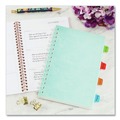Office Jansan | Avery 74763 Ultra Tabs 1 in. x 1.5 in. 1/5-Cut Repositionable Mini Tabs - Assorted (80/Pack) image number 5