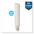  | Dixie 5342CD PerfecTouch 12 oz.Paper Hot Cups - Coffee Haze Design (50/Pack) image number 1