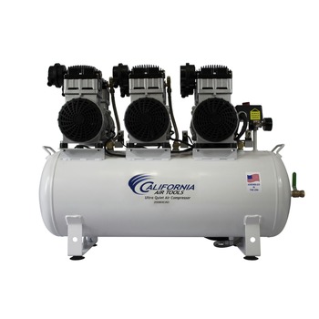 PRODUCTS | California Air Tools CAT-20060CAD 6 HP 20 Gallon Ultra Quiet and Oil-Free Stationary Air Compressor with Auto Drain Valve