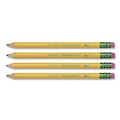 Office Jansan | Ticonderoga X33312X HB (No. 2) My First Woodcase Pencil with Eraser - Black Lead/Yellow Barrel (1-Dozen) image number 2