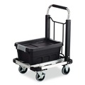 Bulk Savings Pricing 2 | Safco 4062 STOW AWAY 275 lbs. Capacity 19 in. x 17.75 in. x 38.75 in. Collapsible Medium Hand Truck - Aluminum image number 6