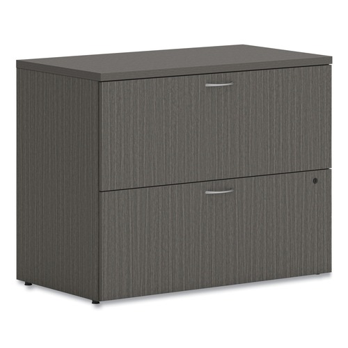 Office Furniture & Lighting | HON HLPLLF3620L2.LSL1 2 Legal/Letter-Size File Drawers 36 in. x 20 in. x 29 in. Mod Lateral File - Slate Teak image number 0