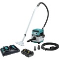Vacuums | Factory Reconditioned Makita XCV08PT-R 36V (18V X2) LXT Brushless Lithium-Ion 2.1 Gallon Cordless HEPA Filter AWS Dry Dust Extractor/Vacuum Kit with 2 Batteries (5 Ah) image number 0