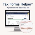 Office Jansan | Adams 22973 Fiscal Year 2024 8 in. x 5.5 in. 4-Part Carbonless 1099-DIV Tax Forms with Tax Forms Helper (24/Pack) image number 2