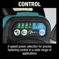 Impact Wrenches | Makita XWT18T 18V LXT Brushless Lithium-Ion 1/2 in. Cordless Square Drive Mid-Torque Impact Wrench with Detent Anvil Kit with 2 Batteries (5 Ah) image number 3