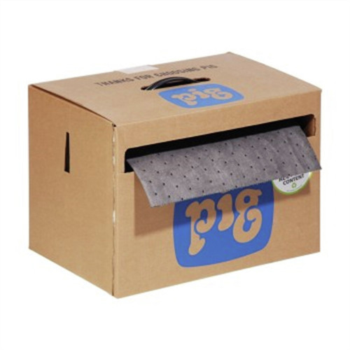 Facility Maintenance & Supplies | New Pig MAT141 Lightweight 15 in. x 150 ft. Universal Absorbent Mat Roll image number 0