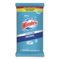 Cleaning Cloths | Windex 00019800002961 7 in. x 8 in. Glass and Surface Cloth Wet Wipe - Unscented, White (12 Packs/Carton) image number 0