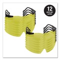 Eye Protection | Ansell KCC19826 Magnum 3G Safety Eyewear - Black Frame, Yellow/Amber Lens (12/Box) image number 4