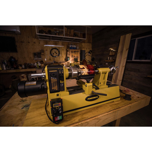 Powermatic 1792014 Pm2014 115v 1 Hp Corded Benchtop Lathe Cpo