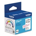 Labels | Brother P-Touch BTAG132 0.47 in. x 13.1 ft. Genuine P-Touch BTAG Label Tapes - Red on Clear image number 2
