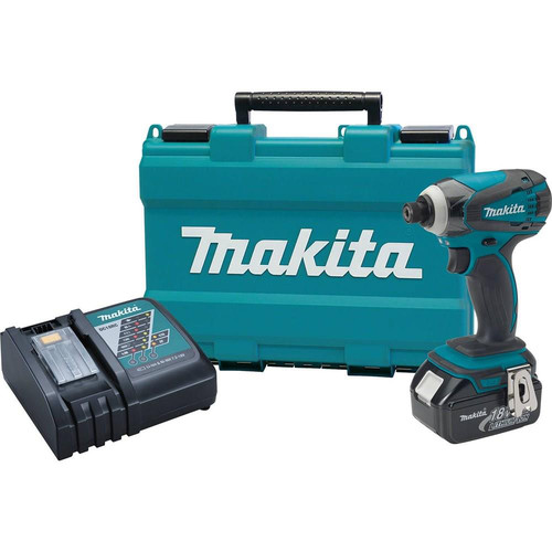 Impact Drivers | Makita XDT042 18V LXT Lithium-Ion 1/4 in. Impact Driver Kit image number 0