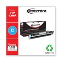 Ink & Toner | Innovera IVRM177C Remanufactured 1000-Page Yield Toner for HP 130A (CF351A) - Cyan image number 1