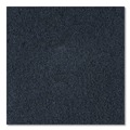 Cleaning & Janitorial Accessories | Boardwalk BWK4019HIP 19 in. Diameter High Performance Stripping Floor Pads - Black (5/Carton) image number 3