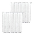 Food Trays, Containers, and Lids | Dart 16RCL Optima Reclosable Lid for 12 - 24 oz. Foam Cups - White (10/Carton) image number 2