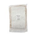 Office Jansan | Boardwalk BWK1318 18 in. x 5 in. Industrial Hygrade Cotton Dust Mop Head - White image number 2