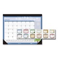Calendars & Planners | House of Doolittle 1396 18.5 in. x 13 in. 12-Month (Jan-Dec) 2026 Recycled Desk Pad Calendar - Illustrated Seasons Artwork/Black Binding/Corners image number 2