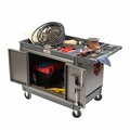 Utility Carts | JET JT1-128 Resin Cart 140019 with LOCK-N-LOAD Security System Kit image number 12
