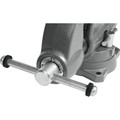 Vises | Wilton 28825 C-0 Combination Pipe and Bench 3-1/2 in. Jaw Round Channel Vise with Swivel Base image number 7