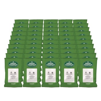 Green Mountain Coffee 2.2 oz. Coffee Fraction Packs - French Roast (50/Carton)