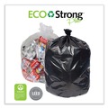Trash Bags | Pitt Plastics PCRH385816N Eco Strong Plus 38 in. x 58 in. 16 mic 60 Gallon Can Liners - Natural (200/Carton) image number 2