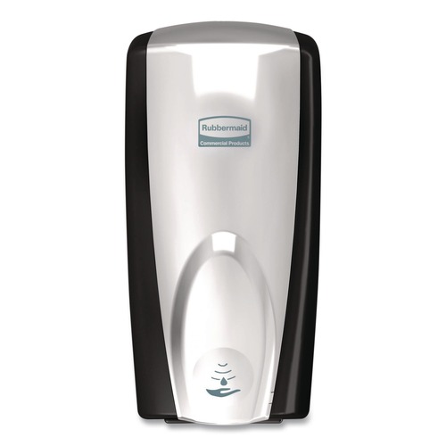 Skin Care & Personal Hygiene | Rubbermaid Commercial FG750411 AutoFoam 1100 ml 5.2 in. x 5.25 in. x 10.9 in. Touch-Free Dispenser - Black/Chrome image number 0