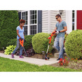 Outdoor Power Combo Kits | Factory Reconditioned Black & Decker LCC222R 20V MAX Lithium-Ion Cordless String Trimmer / Sweeper Combo Kit with 2 Batteries (1.5 Ah) image number 2