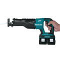 Reciprocating Saws | Makita XRJ06M 18V X2 LXT Brushless Lithium-Ion Cordless Reciprocating Saw Kit with 2 Batteries (4 Ah) image number 1