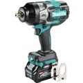 Impact Wrenches | Makita GWT03D 40V MAX XGT Brushless Lithium-Ion 1/2 in. Square Drive Cordless 4‑Speed High‑Torque Impact Wrench Kit with Detent Anvil (2.5 Ah) image number 3