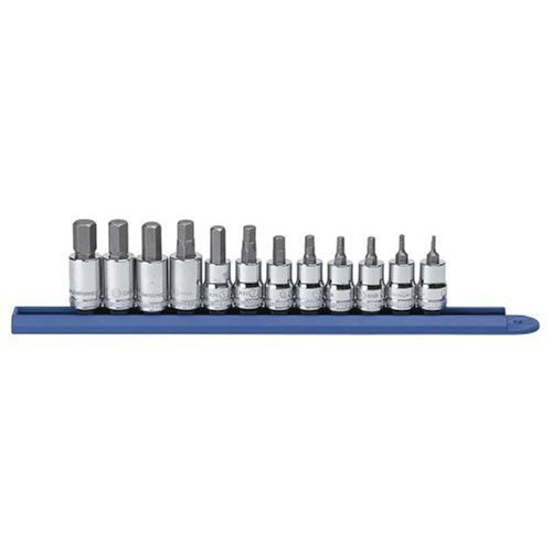 GearWrench 80580 12-Piece 3/8 in. Drive Metric Hex Bit Socket Set image number 0