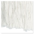 Mops | Boardwalk BWK2024RCT No. 24 Rayon Cut-End Wet Mop Head - White (12/Carton) image number 2