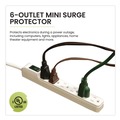 Office Electronics & Batteries | GoGreen Power GG-16103MINBK 2 ft. Cord 160 Joules 6 Outlet Mini Surge Protector - Black image number 6