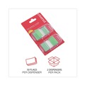 Office Jansan | Universal UNV99003 Page Flags - Green (50 Flags/Dispenser, 2 Dispensers/Pack) image number 6